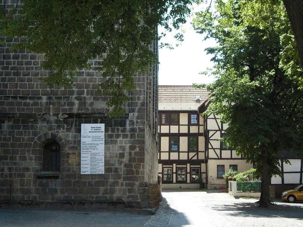 Ferienwohnungen Marktstrasse 15 Quedlinburg Exterior foto
